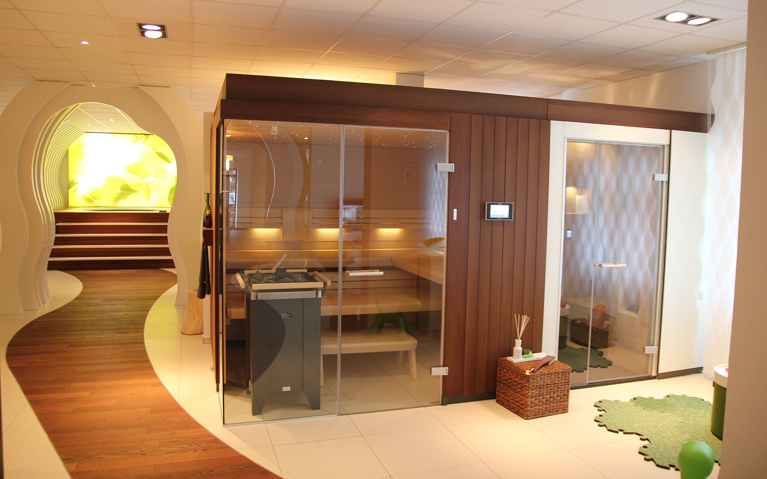 Sauna showroom in Cologne - KLAFS